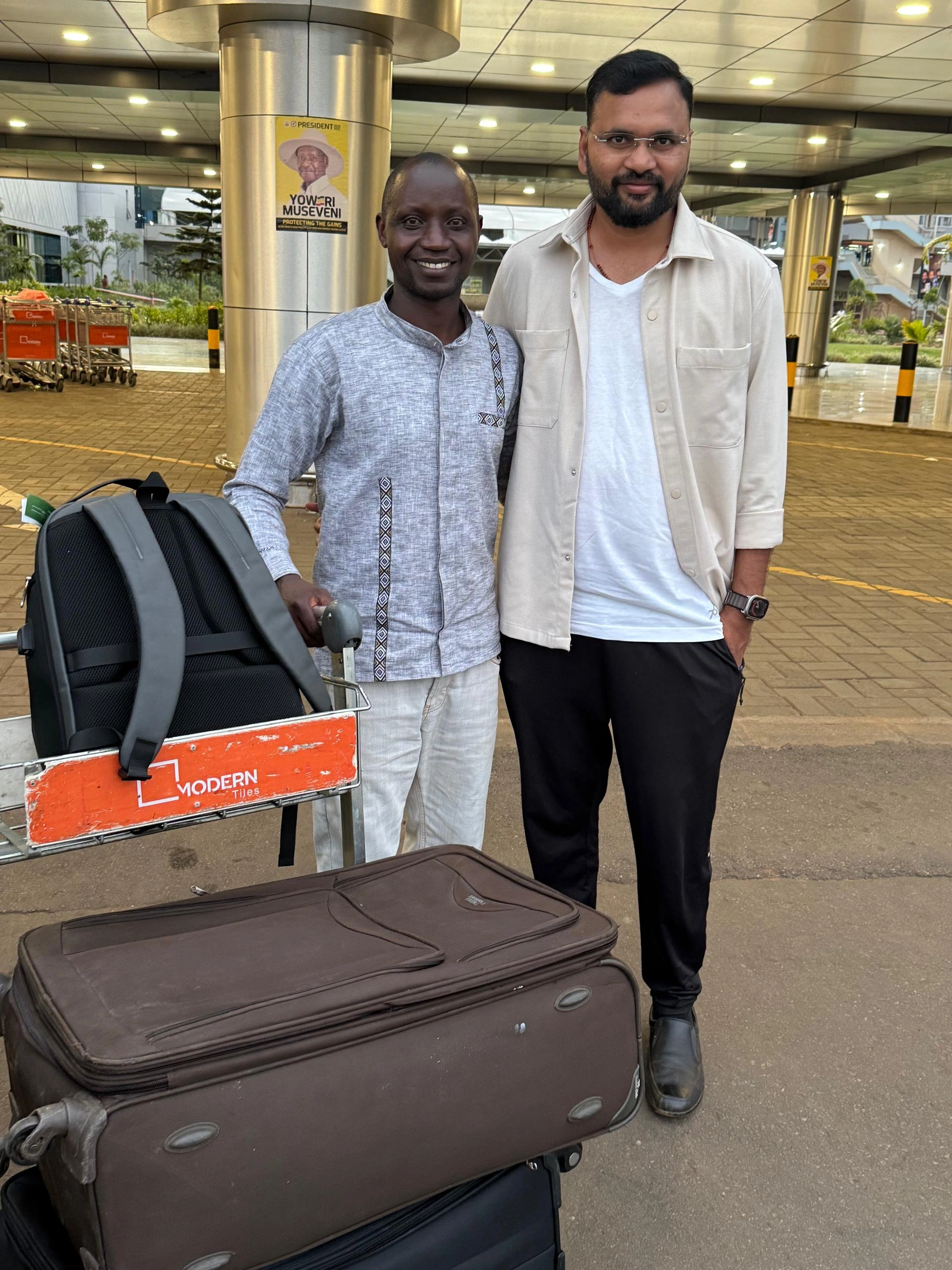 Arrival of Bro.Theophile